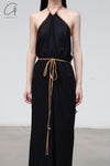 BASERANGE Malle Dress DRMA-WS-AU23 Black